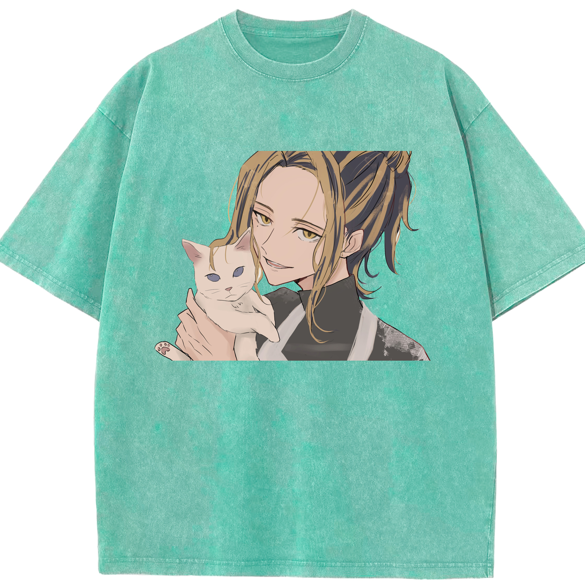 （画像用） 東京リベンジャーズ Tokyo Revengers 綿100% ヴィンテージ風 半袖Tシャツ（フロントプリント）